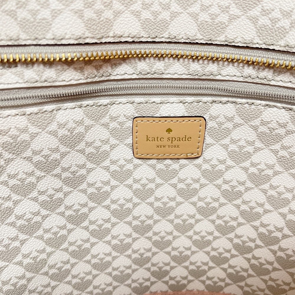 Kate Spade New York 'Margareta' Penn Place Shopper Tote Bag in Black & White - Picture 16 of 16